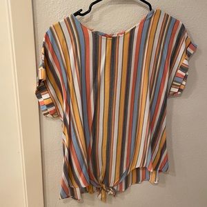 Cookies clothing cute blouse button down back M
